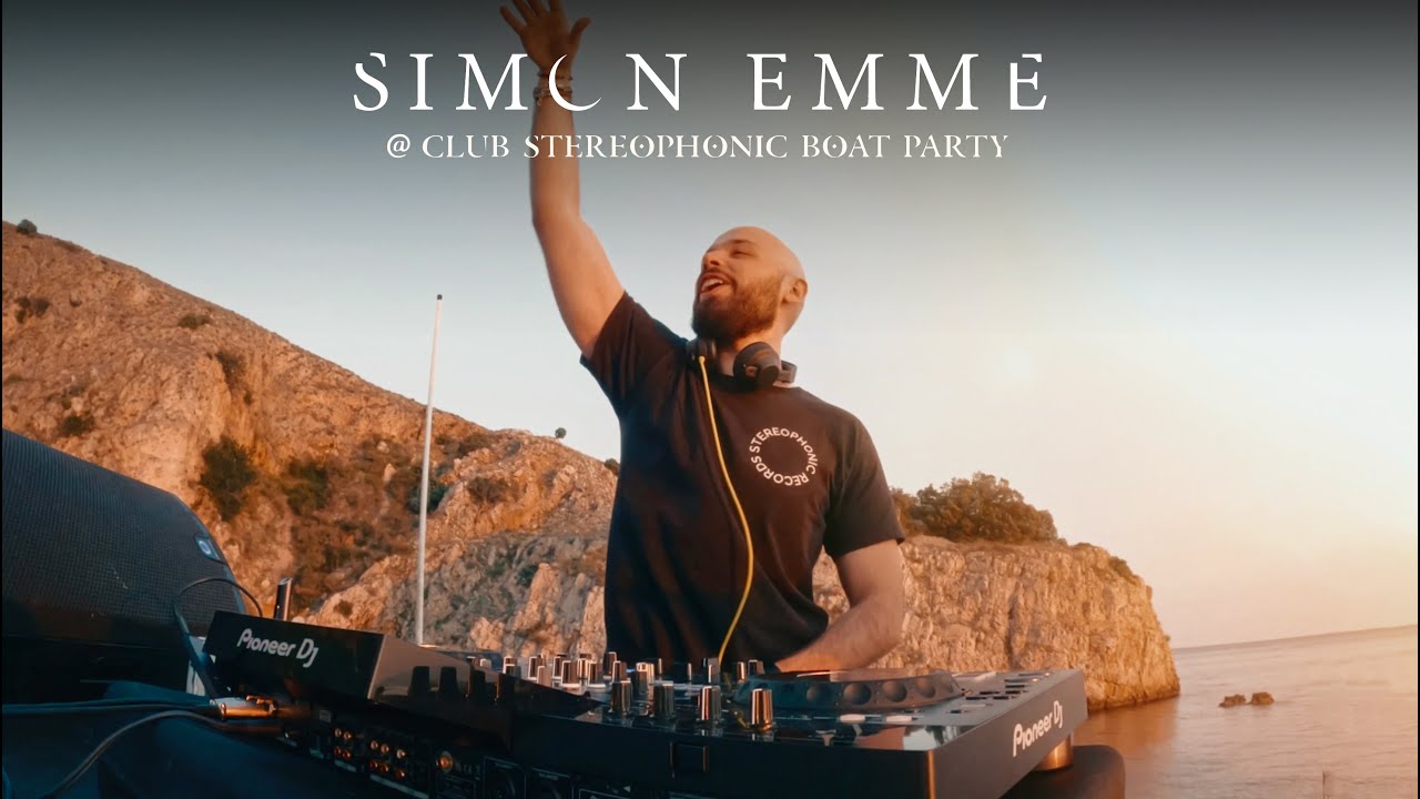 Simon Emme DJ set @Club Stereophonic Boat Party