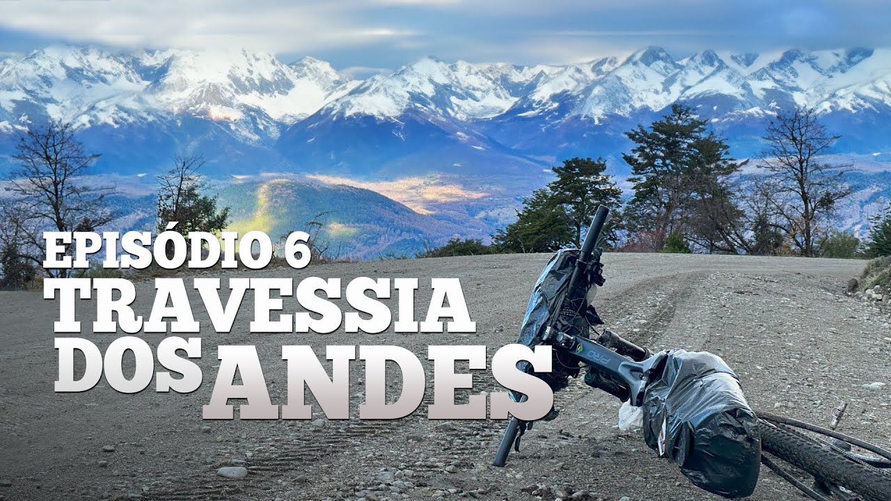 ATRAVESSEI A CORDILHEIRA DOS ANDES DE BIKE