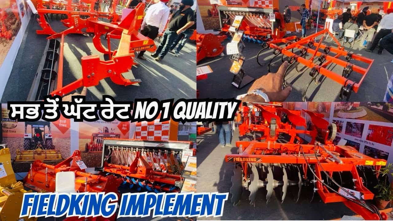 Fieldking Implements / Superseeder / Harrow / Rotavater / Plough Lowest Rate No 1 Quality ✅