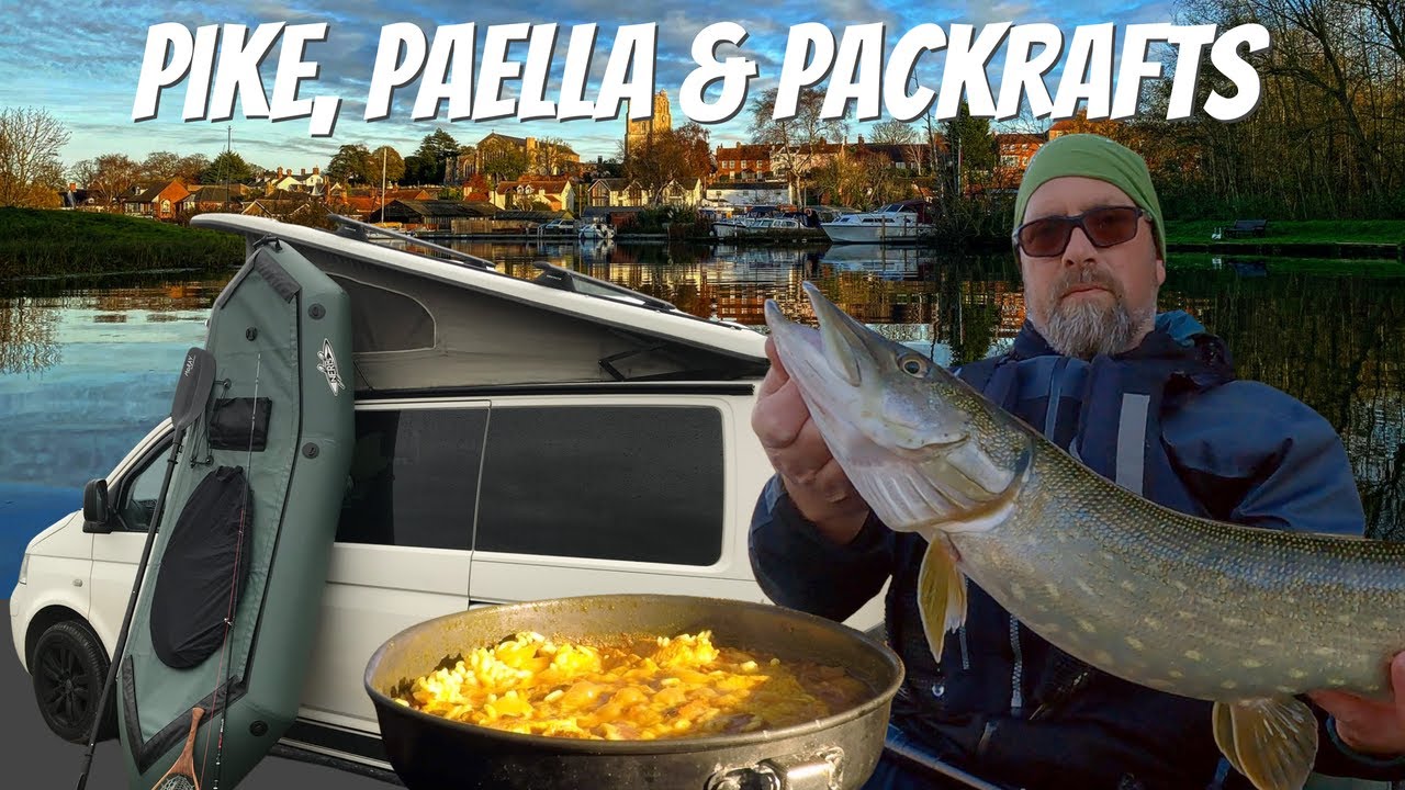 Packraft fishing for pike | Pike, Paella & Packrafts.