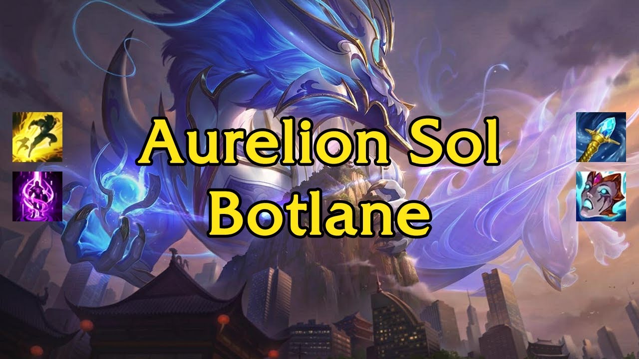 SoloQ Challenger Aurelion Sol botlane gameplay by Dark Wanderer