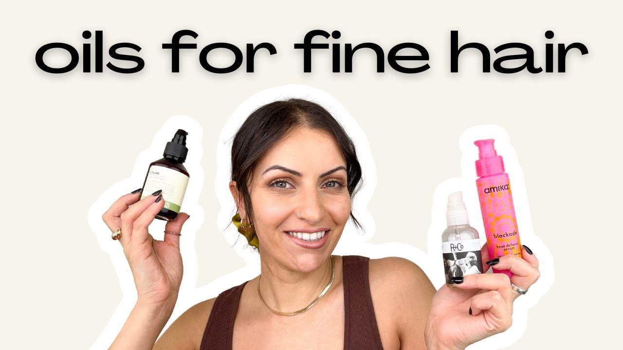 5 BEST Hair Oils & Serums for Fine, Thin Hair | Amika, R+Co, Kevin Murphy, Voir | SKLPT'D Hair