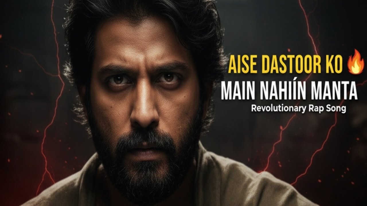 Har Mazloom Ki Awaz ✊ | Aise Dastoor Ko Main Nahi Manta (Revolutionary Rap)