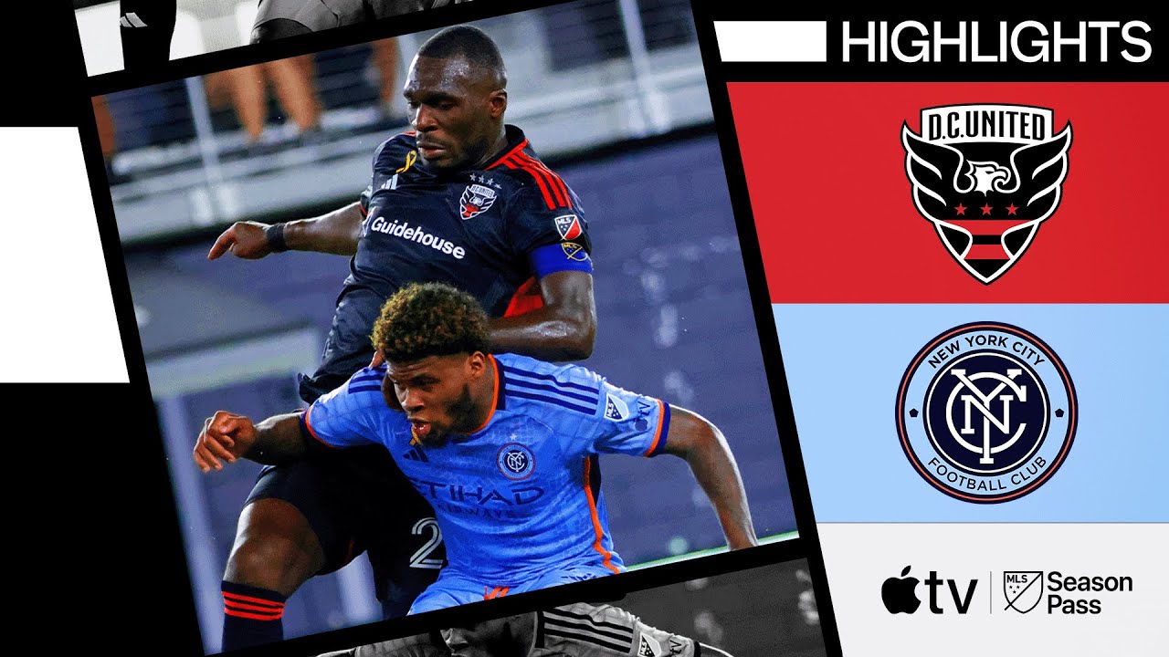 D.C. United vs. New York City FC | Benteke Thwarted! | Full Match Highlight | September 14, 2024