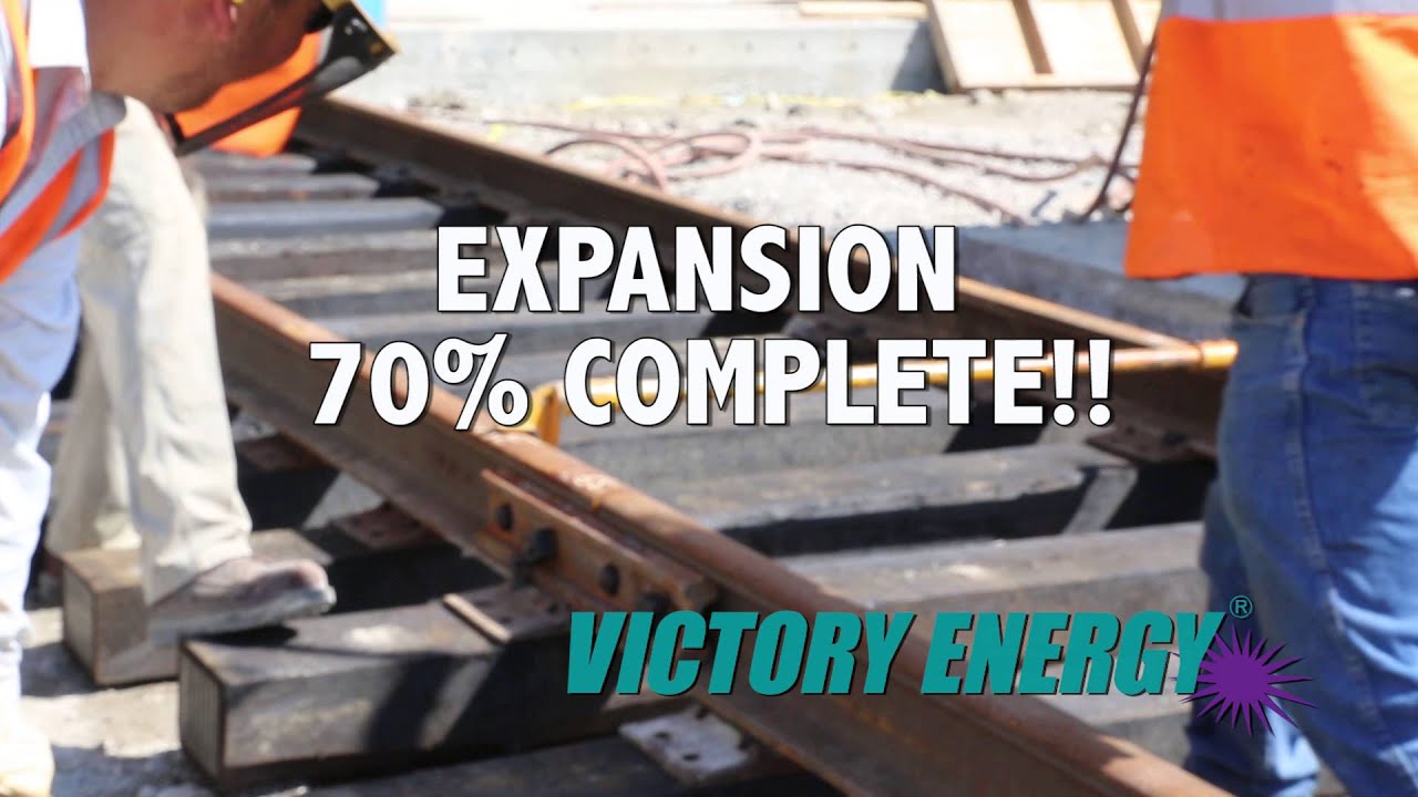 Victory Energy's Expansion is 70% Complete!!