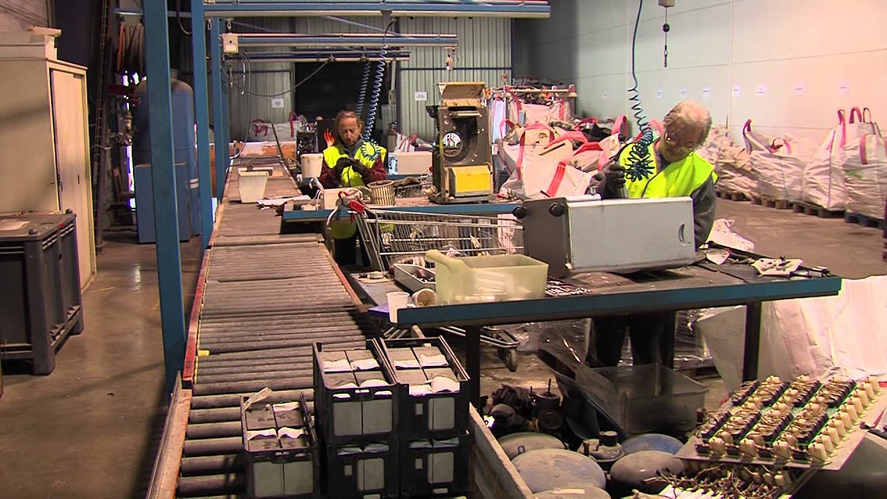 Collecte et démantèlement des DEEE - Tri-Vallées