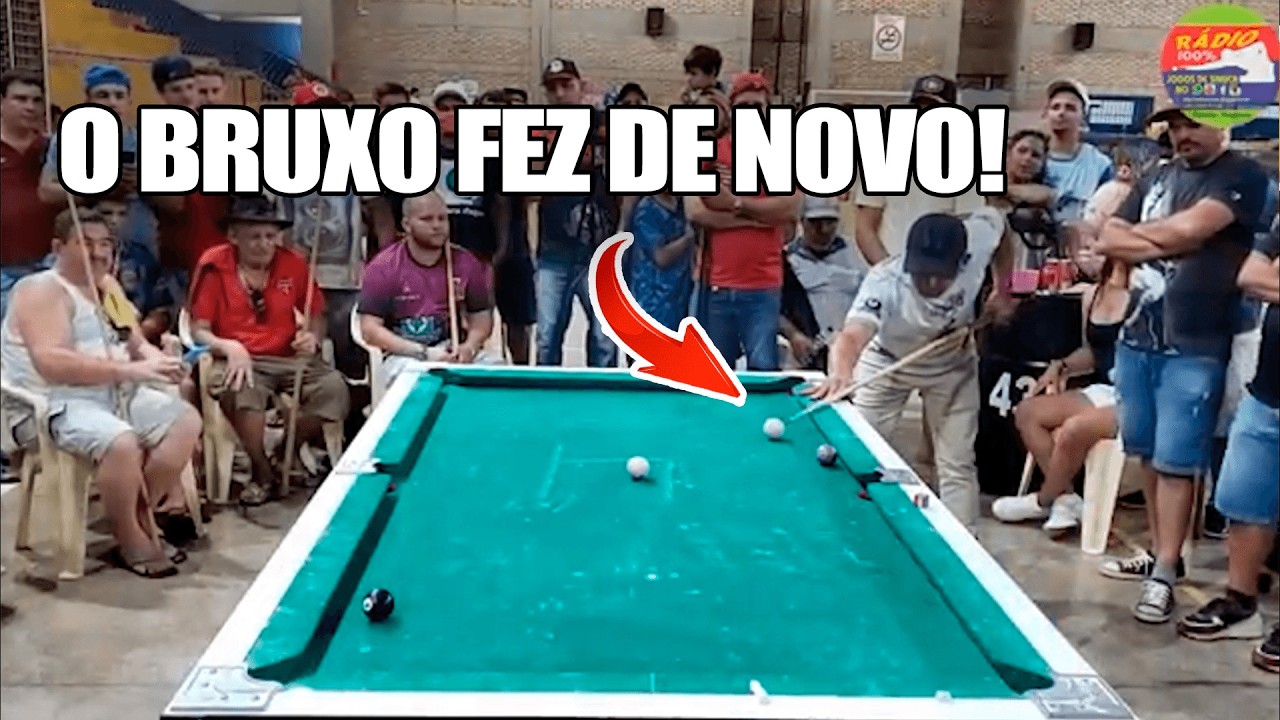 TEVE MUITA BRUXARIA, O BAIANINHO ESTAVA IMPOSSIVEL NESSE DIA!