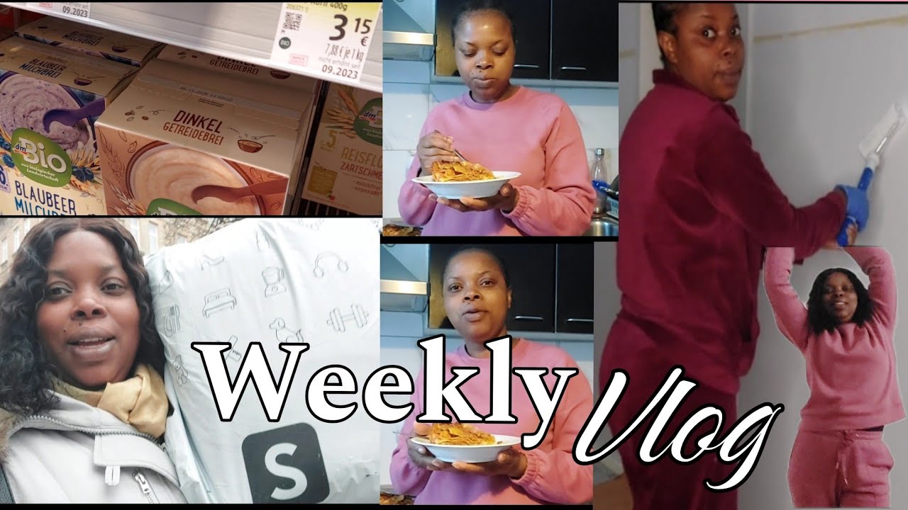 WEEKLY VLOG: SHOPPING + PAINTING MY HOME AND MORE | marta mille