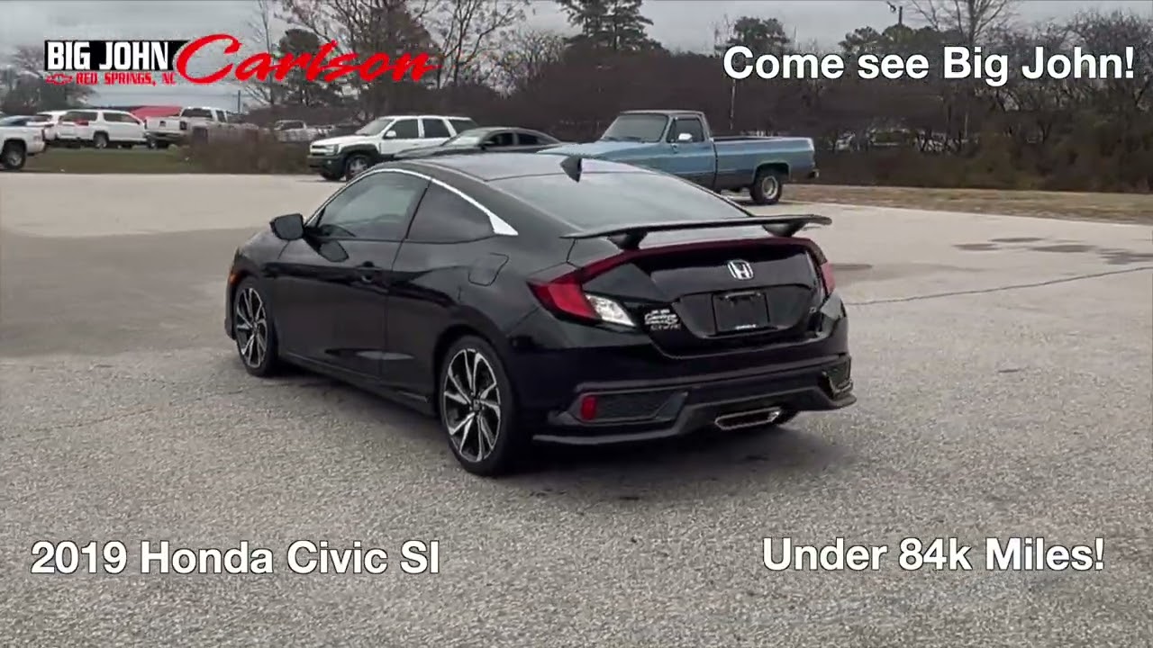 🔥 2019 Honda Civic Si &mdash; ONLY $19k