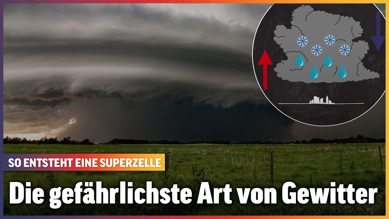 Die gef&auml;hrlichste Art von Gewitter: So entsteht eine Superzelle | Tscheggsch? | Folge 4