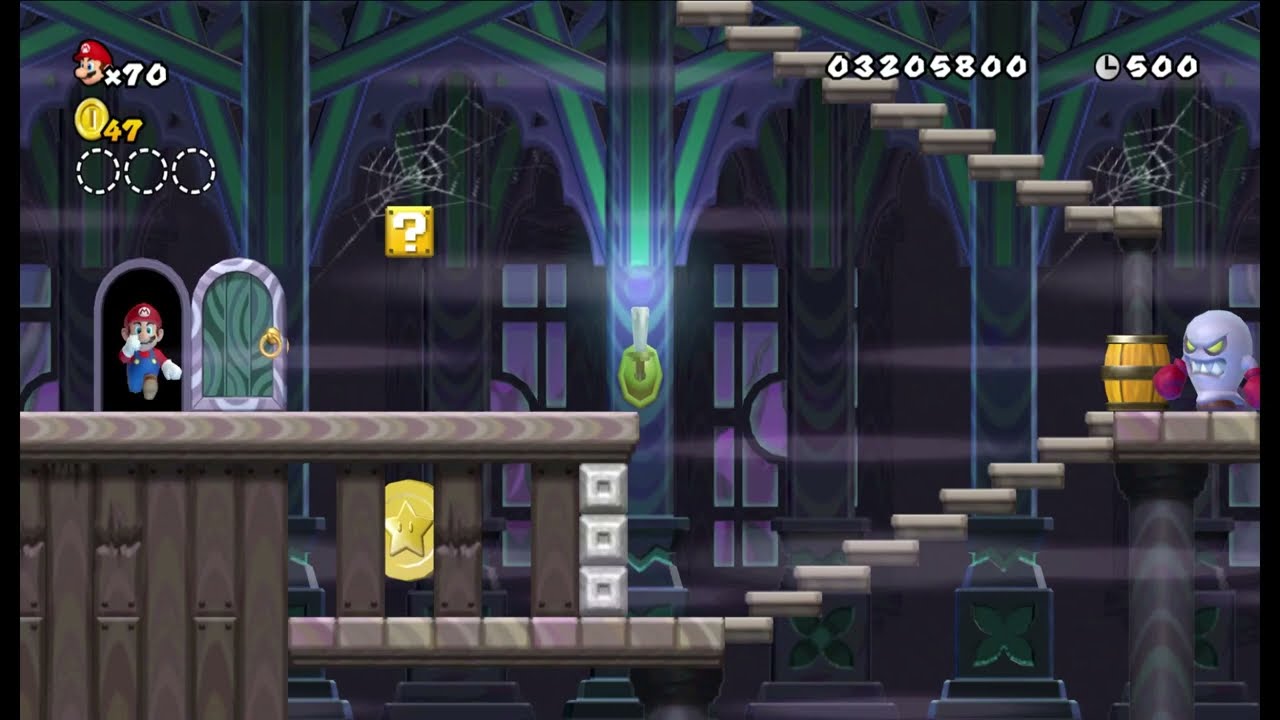 New Super Mario Bros. Wii | World 7-Ghost House