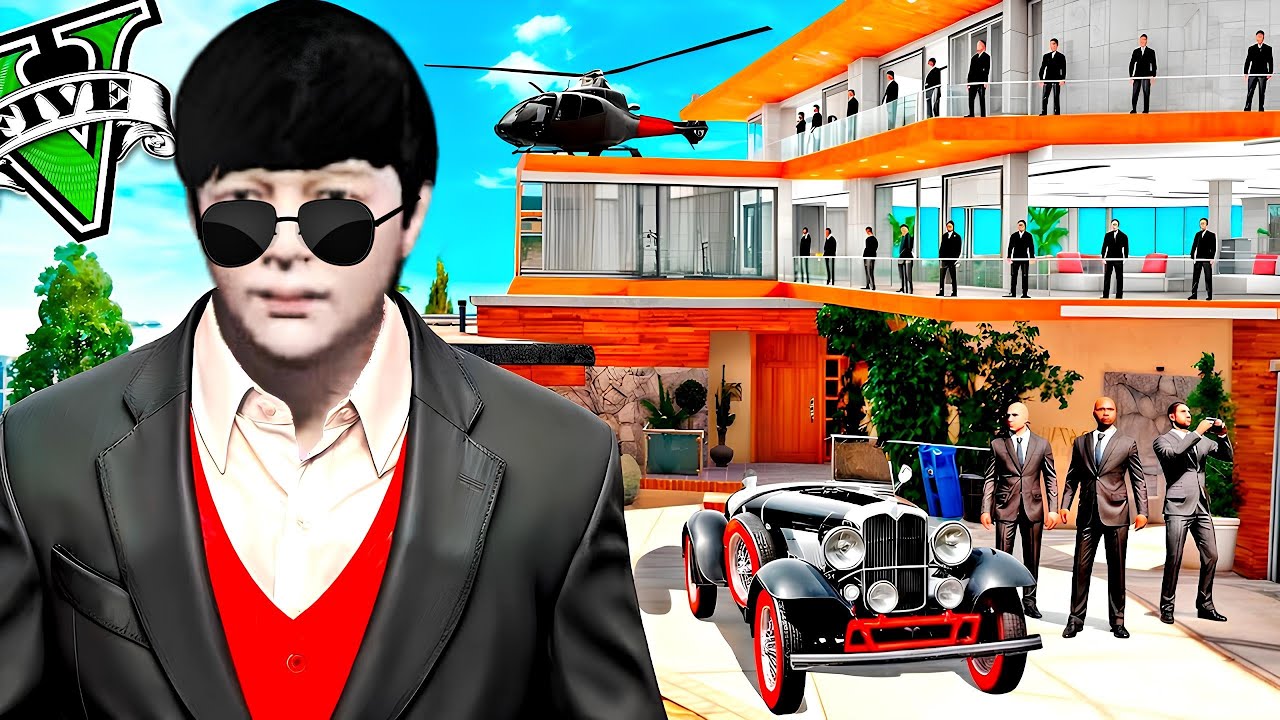 ကျွန်တော် Mafia စံအိမ်ကြီးကို တည်ဆောက်ခဲ့တယ် | I built Mafia Mansion in GTA V | SMART On Live