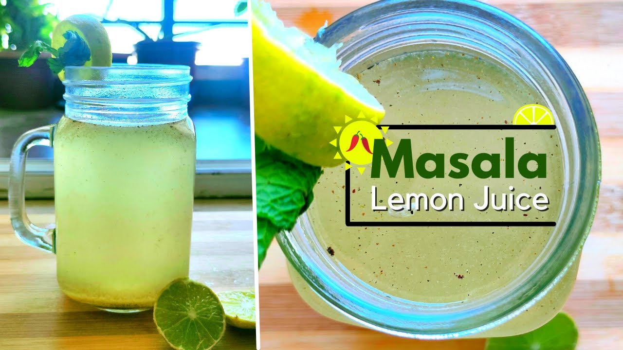 Masala Lemon Juice | Summer Recipe | Summer Drink Series