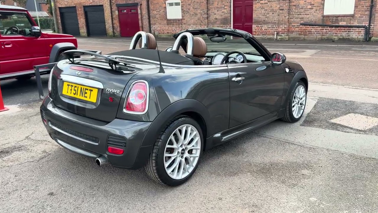2013 Mini Cooper convertible with works styling, 1.6 petrol.