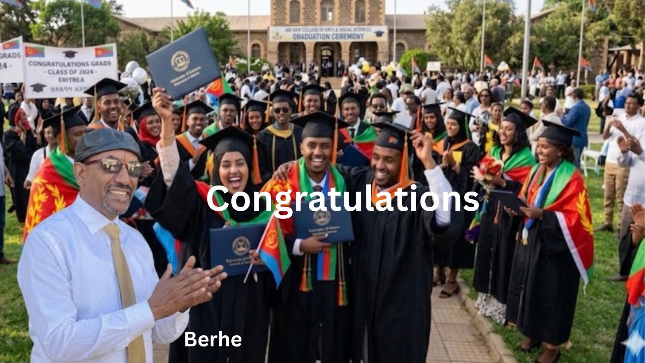 ተሓጉሰ Thanks god Eritrean Graduation song   Berhe Woldai 2025
