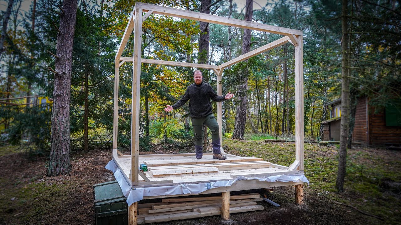Werkstatt im Wald - Eckpfosten