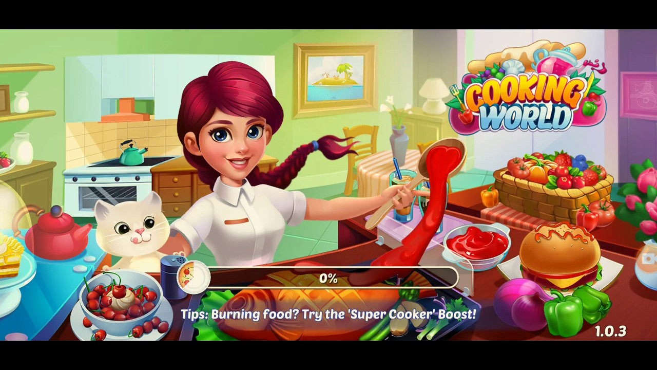 Cooking world game to learn playing cooking world game