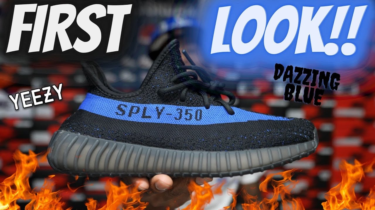 Первый взгляд на YEEZY 350 DAZZLING BLUE!! Для меня это обязательная покупка! Первые впечатления ...