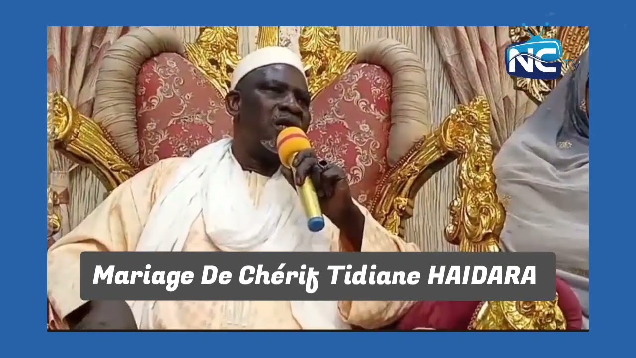 Aseid Chérif Madane HAIDARA  donne des détails sur le mariage de son fils Chérif Tidiane