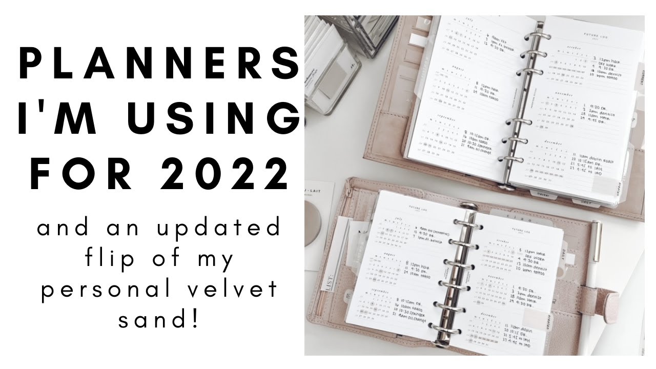 2022 PLANNERS! | Adding a Weeks? + Updated Rings Flips