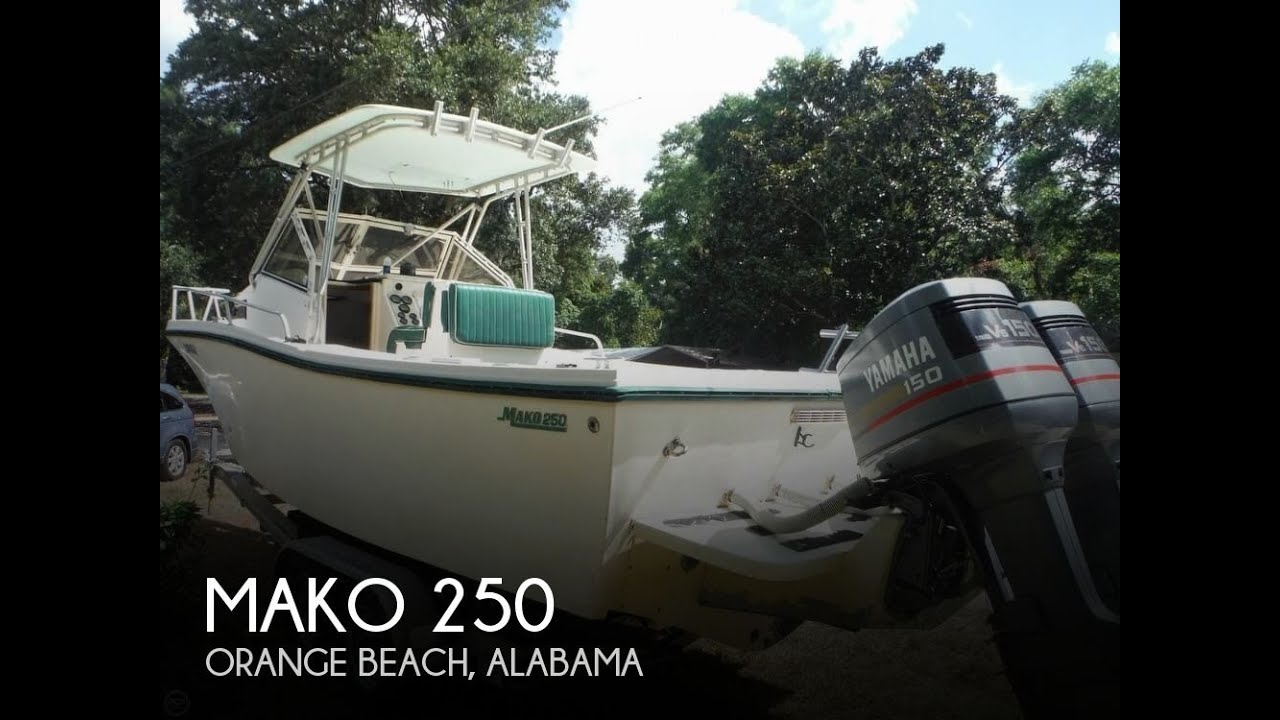 [SOLD] Used 1992 Mako 250B Walkaround in Orange Beach, Alabama
