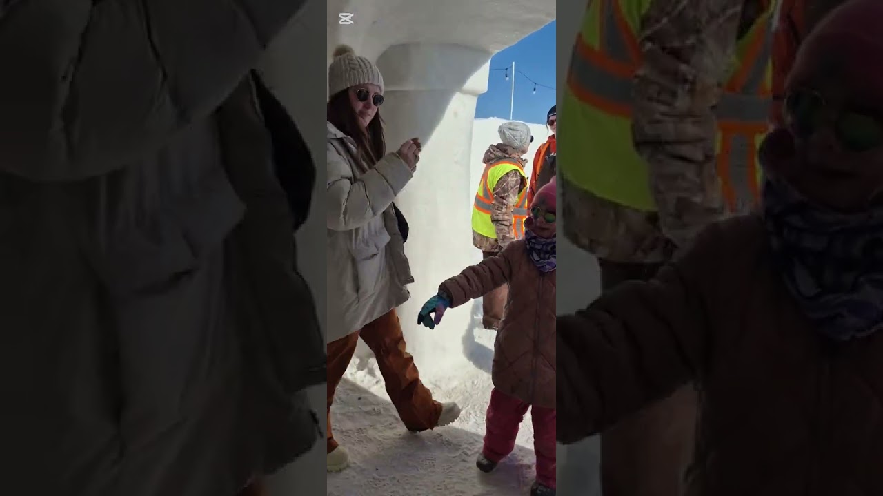 Manitoba’s GIANT Snow Maze – We Got Lost! 😱❄️