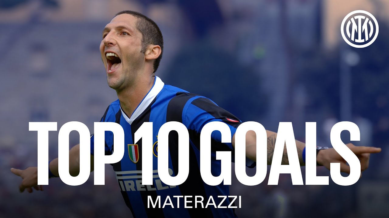 TOP 10 GOALS | MATERAZZI ⚫🔵