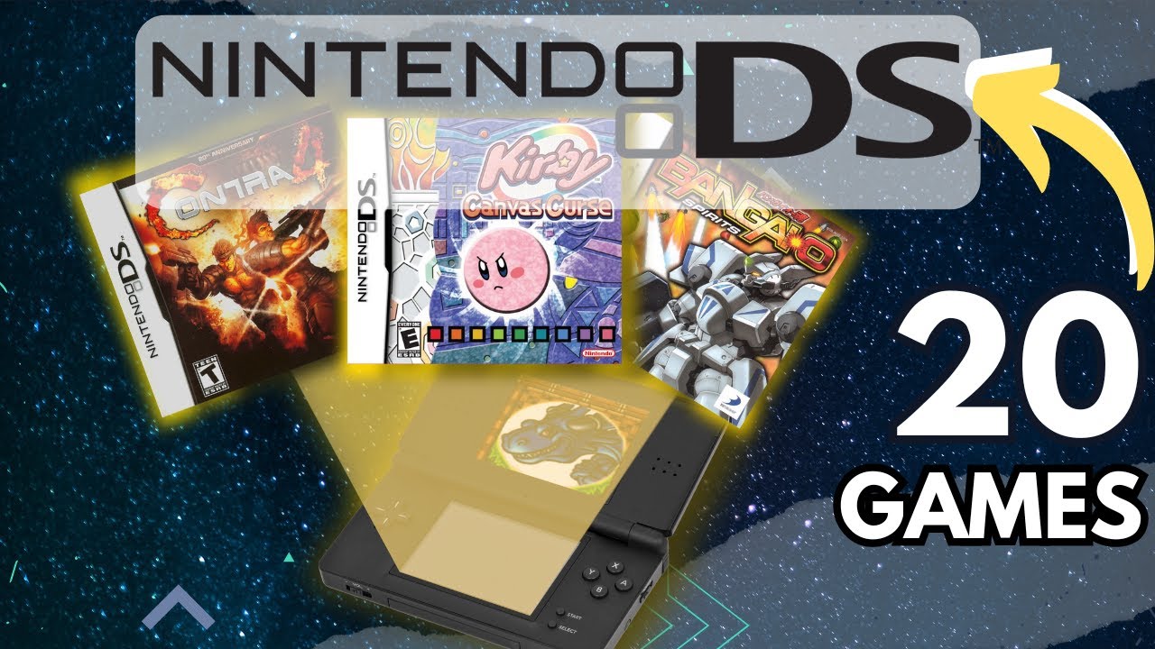 👉🏼 TOP 20 Nintendo DS games | The only PORTABLE capable of 💥 beating PSP