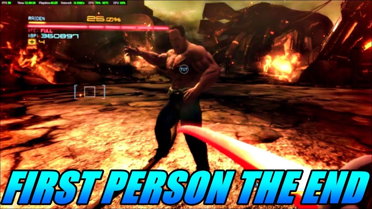 Beating MGR in First Person (The End)