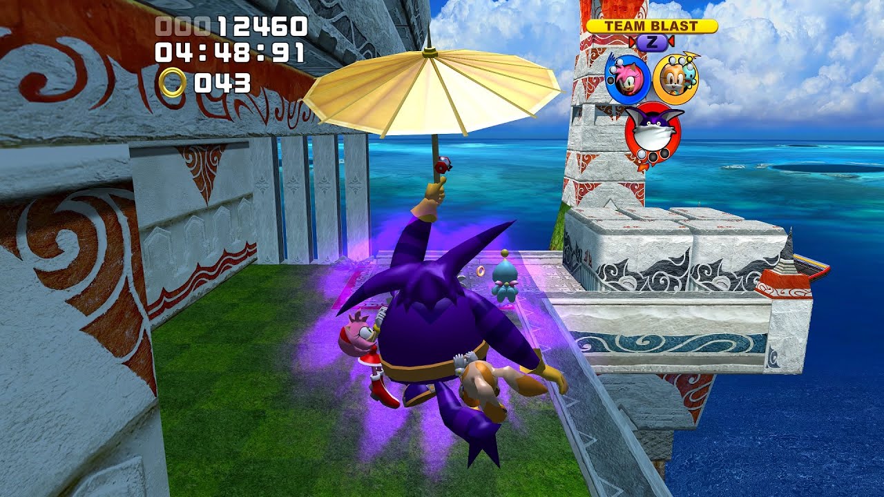Sonic Heroes (GC) - Team Rose's Story (Extended Levels)
