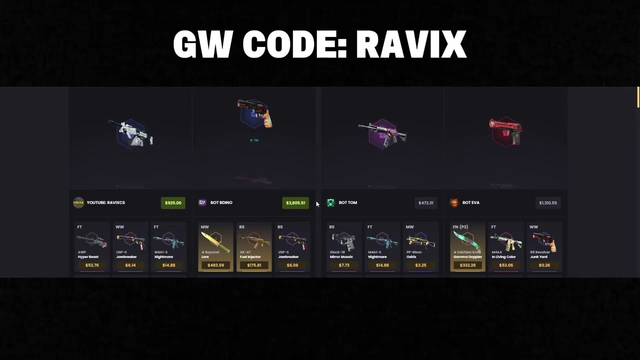 CREATE YOUR CS2 INVENTORY WITHOUT DELAY! - Kd