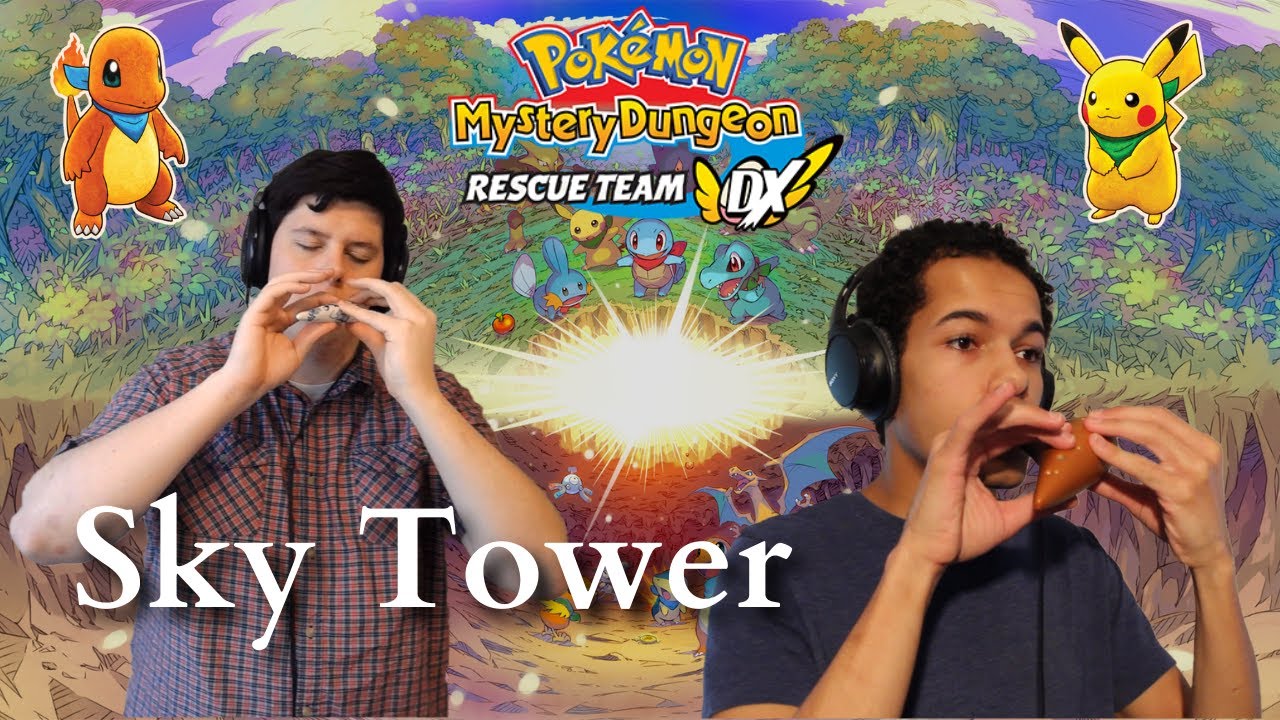 Sky Tower - Pokémon Mystery Dungeon || Ocarina + EWI Ensemble (feat. Jordan Moore)