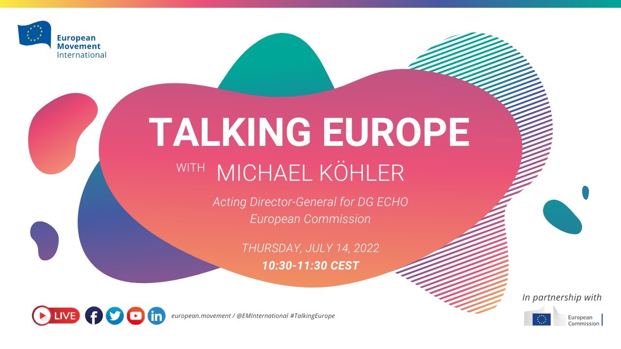 Talking Europe with Michael Köhler, Acting Director-General of DG ECHO
