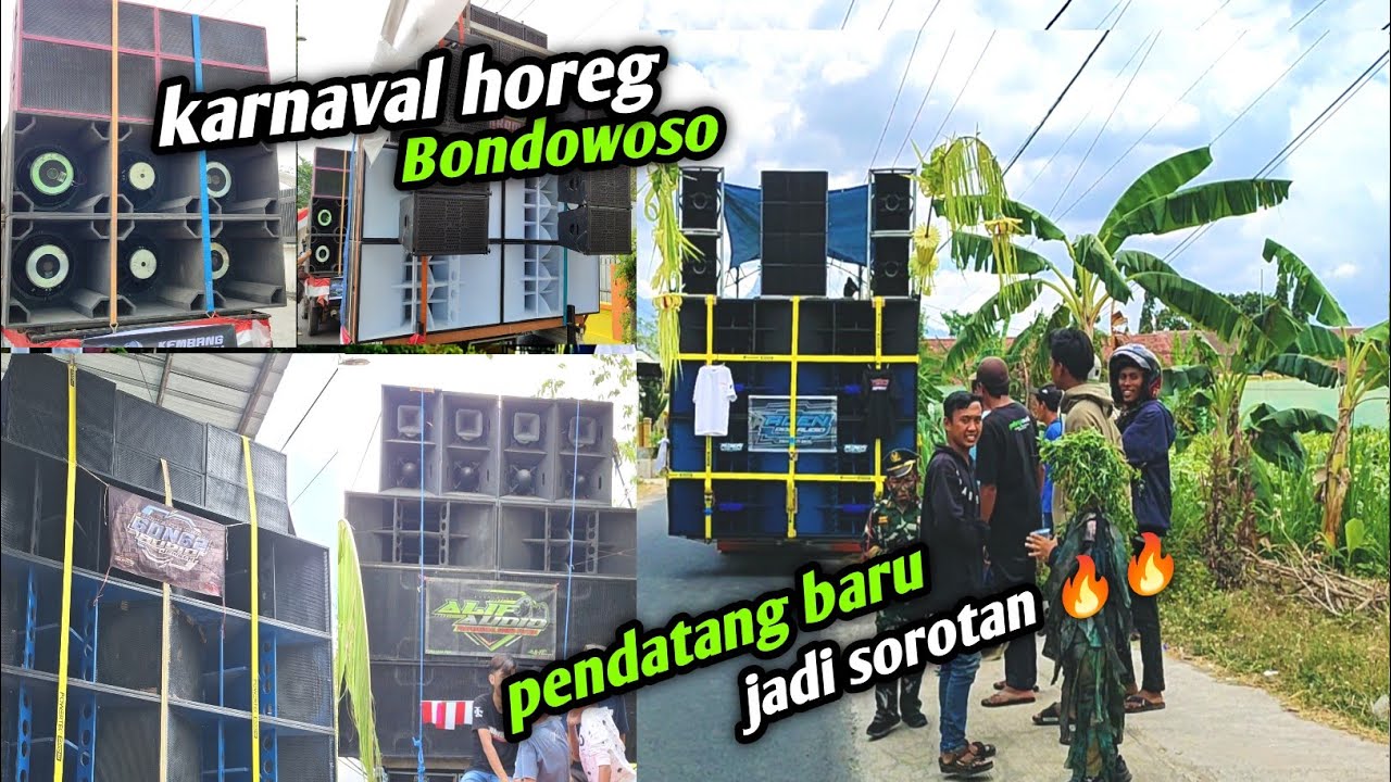 karnaval hari ini..!! daftar hadir sound di karnaval duko kembang hari ini