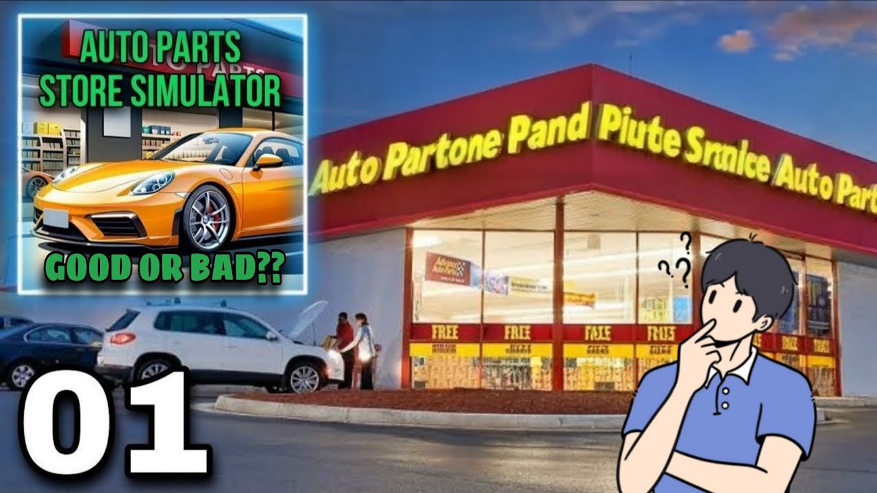 Auto parts store simulator😍🤩- Good or bad? 🎮 Dive into the immersive gameplay epic or worst !?