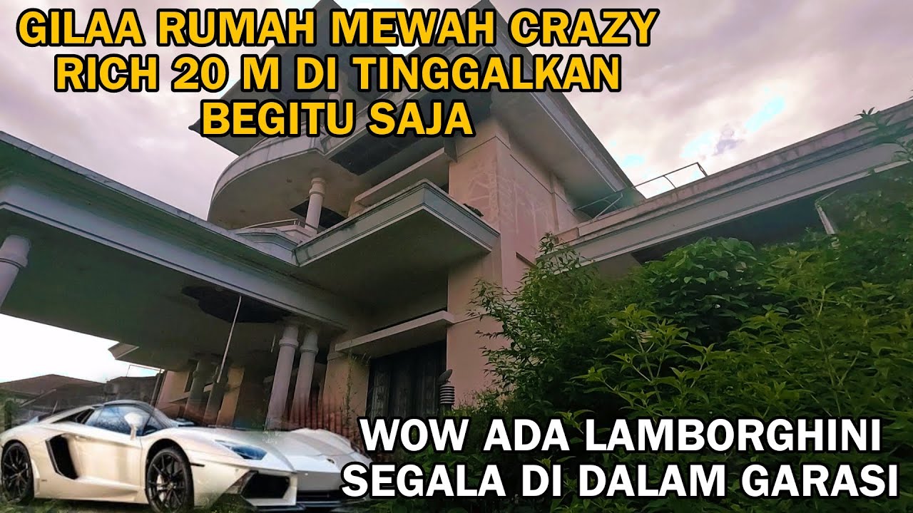 WOW RUMAH MEWAH CRAZY RICH BANDUNG SEHARGA 20 M DI TINGGALKAN BEGITU SAJA ❗️❗️❗️