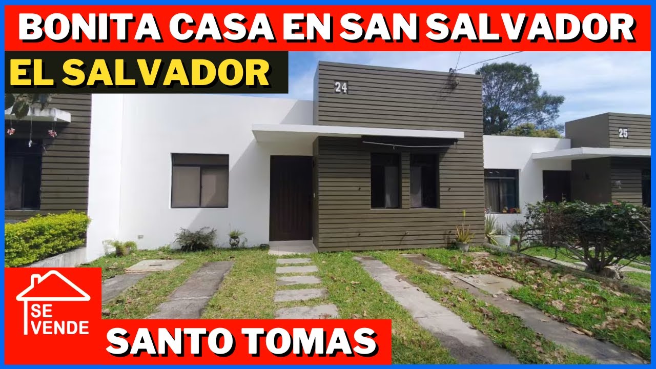 CASA EN VENTA EN SANTO TOMAS SAN SALVADOR EL SALVADOR
