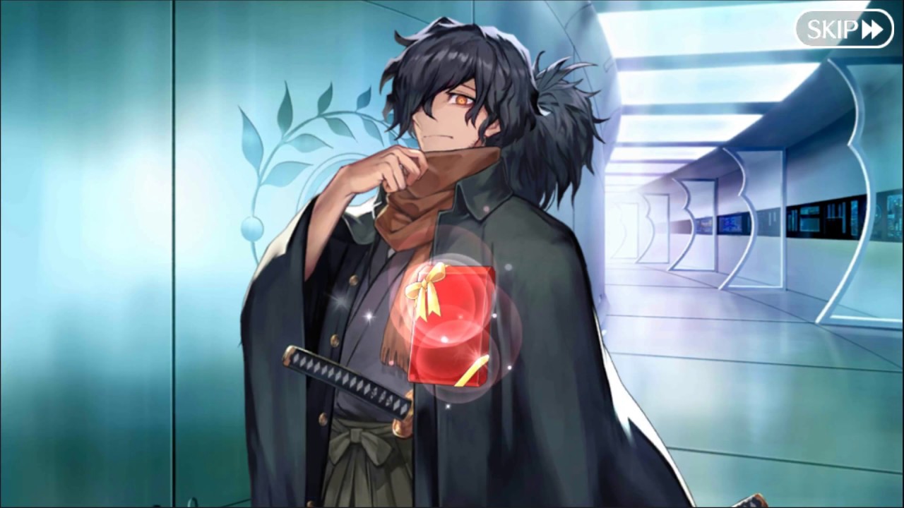 Fate/Grand Order - Okada Izou Voiced Valentine's Scene (English Subbed)