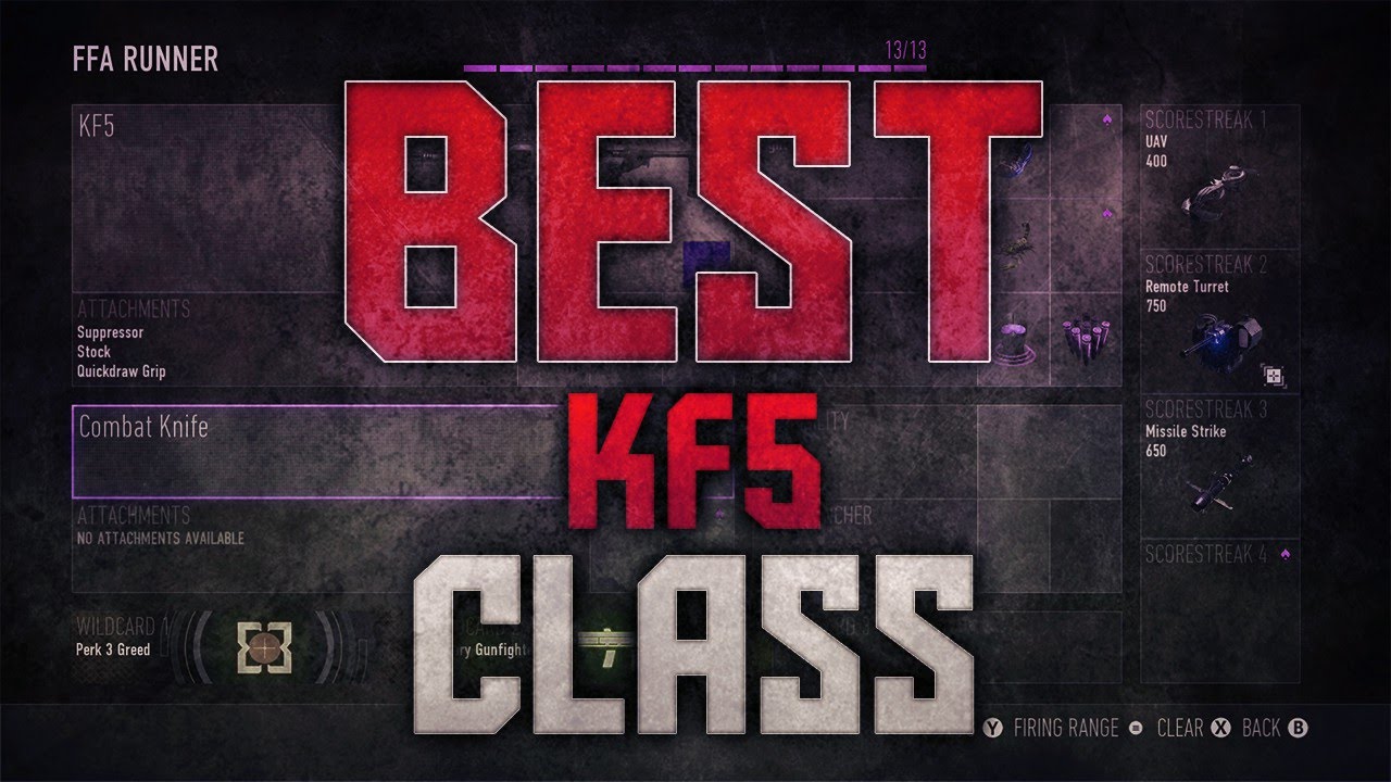 COD AW: *BEST* KF5 SMG CLASS SETUP FOR DNA BOMBS!