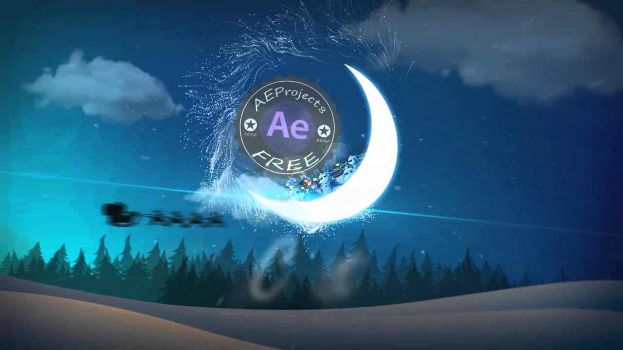 After Effects Template Free - Christmas