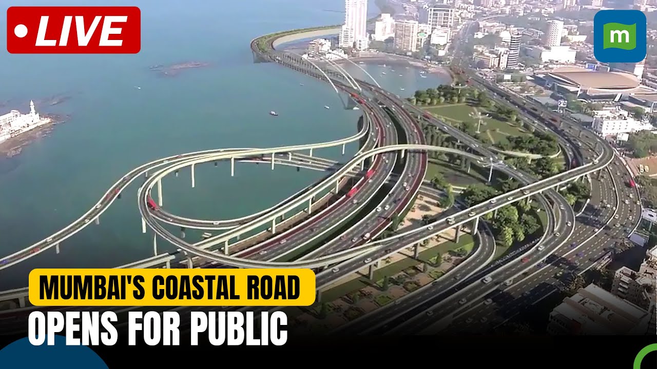 Live | Mumbai Coastal Road Inauguration | Worli To Marine Drive | CM Eknath Shinde, Dy CM Fadnavis