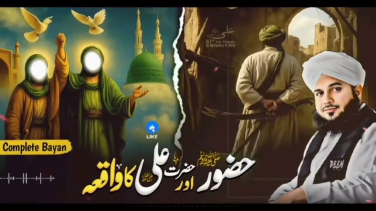 Nabi Pak ﷺ Aur Hazrat Ali Ka Dil Ko Rula Dene Wala Waqia 😢 | Imaan Taza Karne Wala Bayan