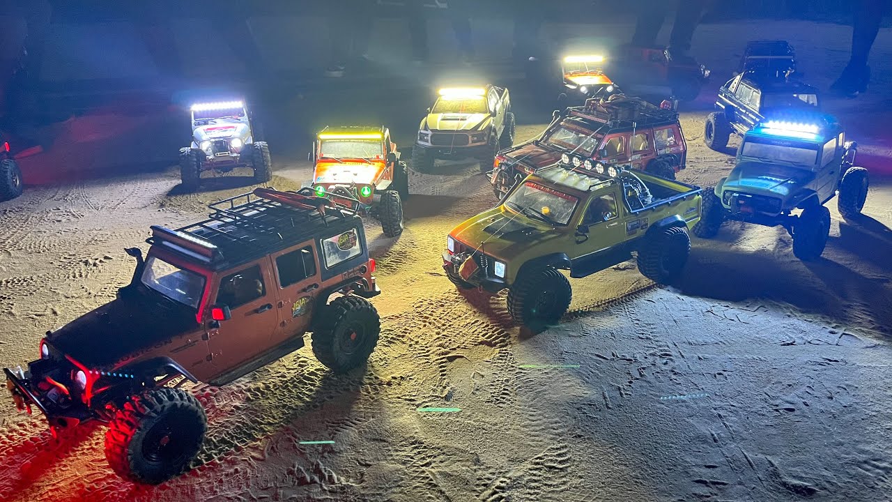 Fun Night Trailing RC Adventure 1/10 Scale at Negeri Jahetan Layar, Indonesia