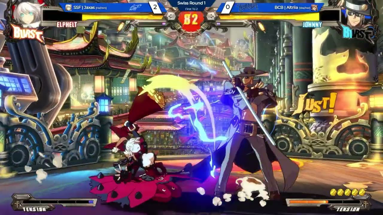 [01/31/26] #GGXrdRev2 Swiss R2: SSF|Jaxas (Elphelt) VS SSF|DEIaido (Johnny)