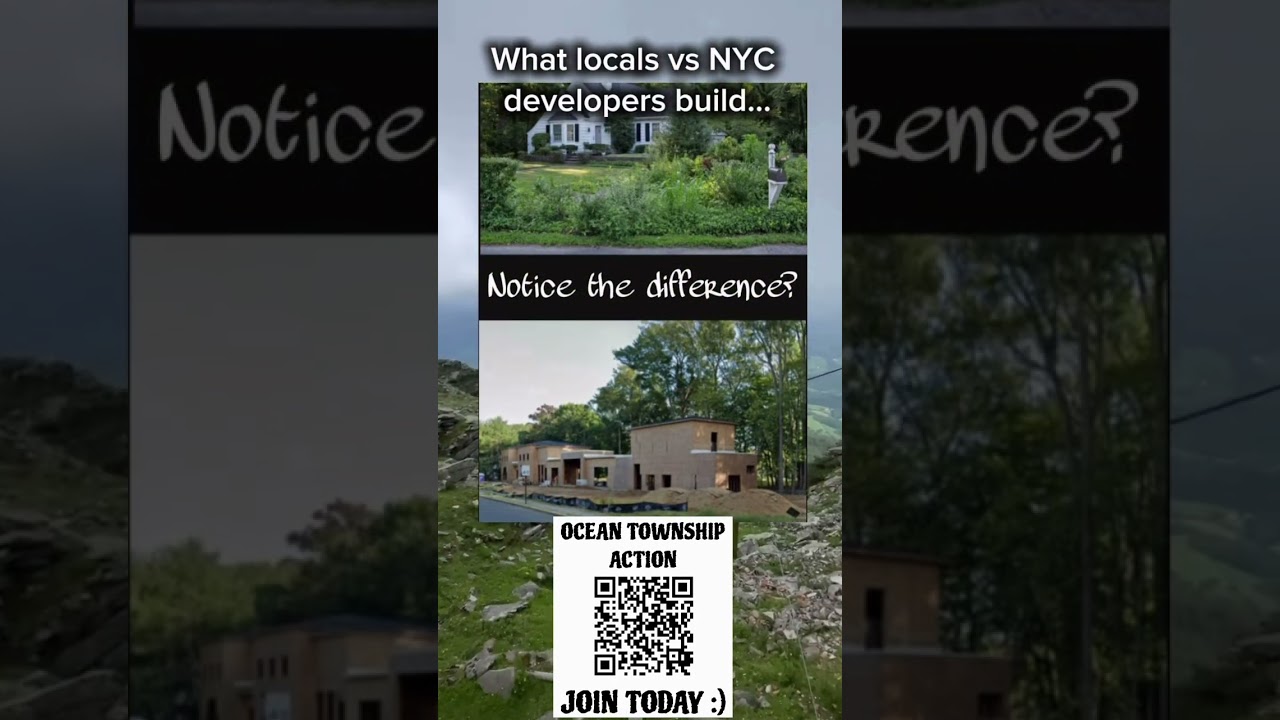 Locals first! #oceantownshipaction #shorts #shortsviral #overdevelopment