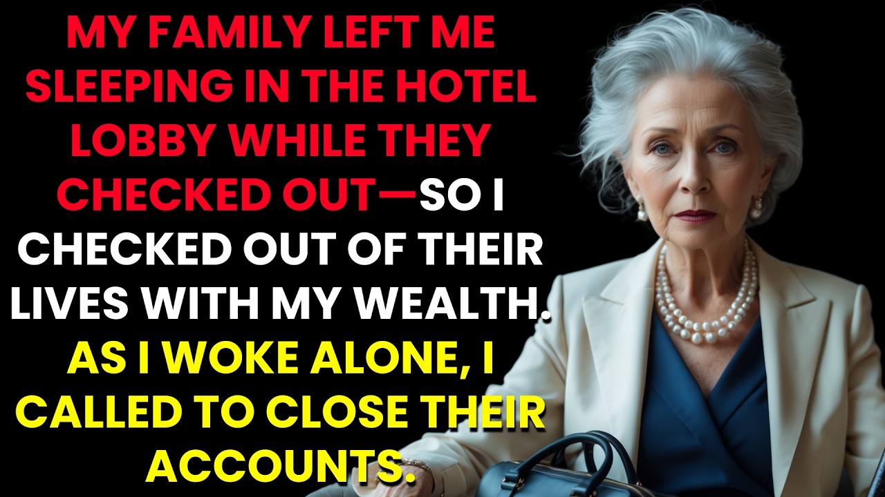 My Family Left Me Sleeping In The Lobby—So I Checked Out Of Their Lives And Took My Wealth With Me