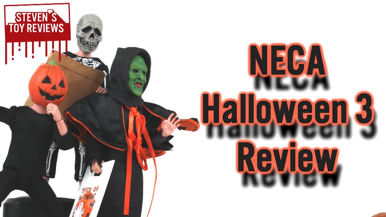 NECA Halloween 3 Season of the Witch Retro Cloth Figure Review