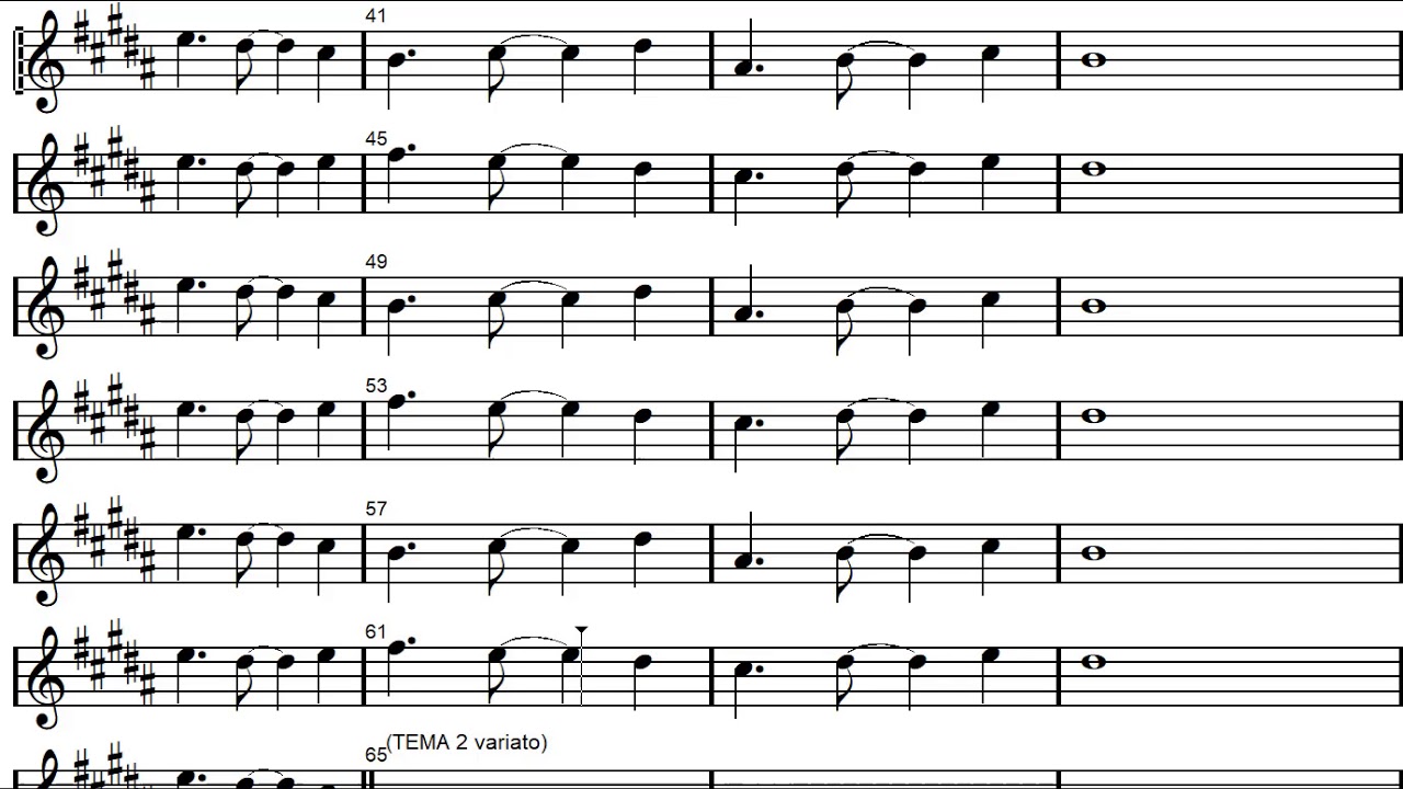 L'AMOUR TOUJOURS altosax