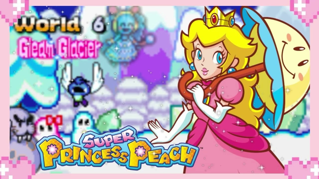 Super Princess Peach - Gleam Glacier 2 & 1 (arrangement+mashup)