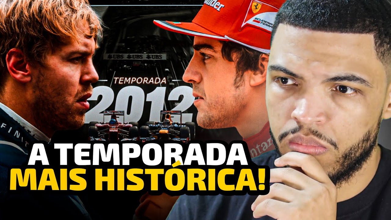 A MELHOR TEMPORADA DA HISTÓRIA DA FÓRMULA 1 - 2012 | React Documentsui